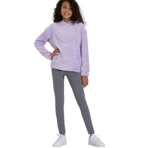 NWT Lucky Brand Girl's Youth 2-Piece Plush Velour Hoodie & Leggings Set